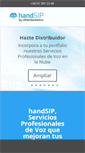 Mobile Screenshot of handsip.com