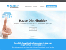 Tablet Screenshot of handsip.com